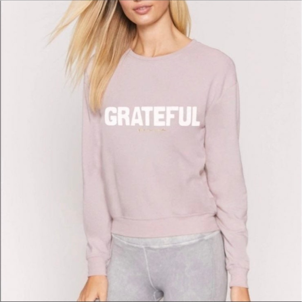 Grateful savasana long sleeve tshirt